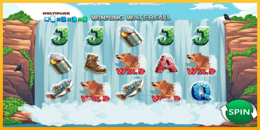 Winning Waterfall macchina da gioco per soldi, immagine 1