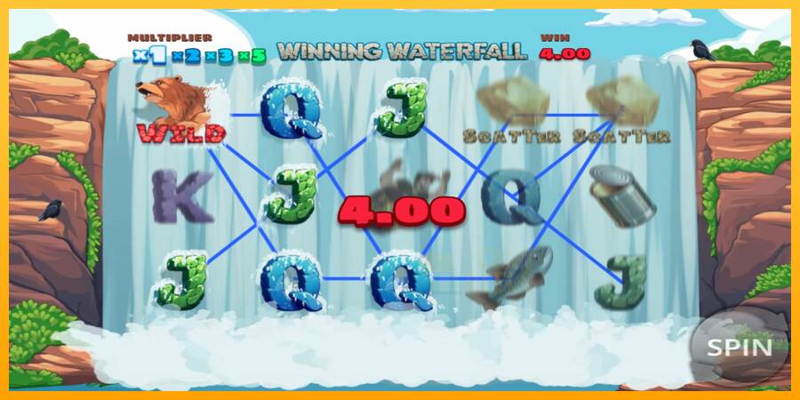 Winning Waterfall macchina da gioco per soldi, immagine 3