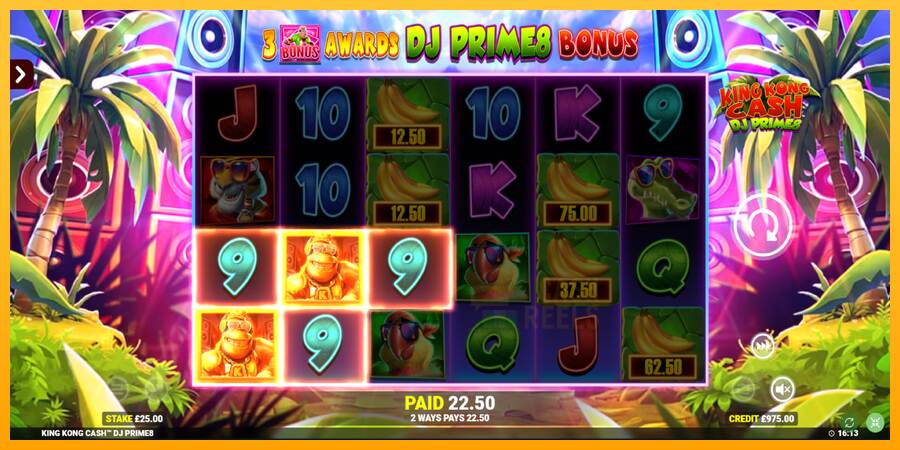 King Kong Cash DJ Prime8 Rapid Fire Jackpots macchina da gioco per soldi, immagine 3