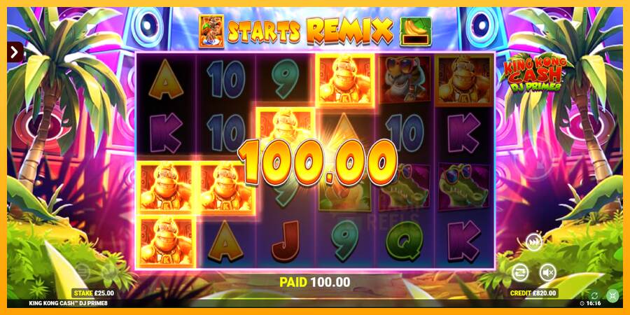 King Kong Cash DJ Prime8 Rapid Fire Jackpots macchina da gioco per soldi, immagine 4