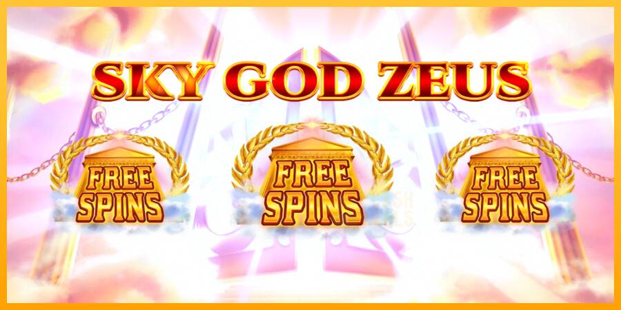 Sky God Zeus 3x3 macchina da gioco per soldi, immagine 1