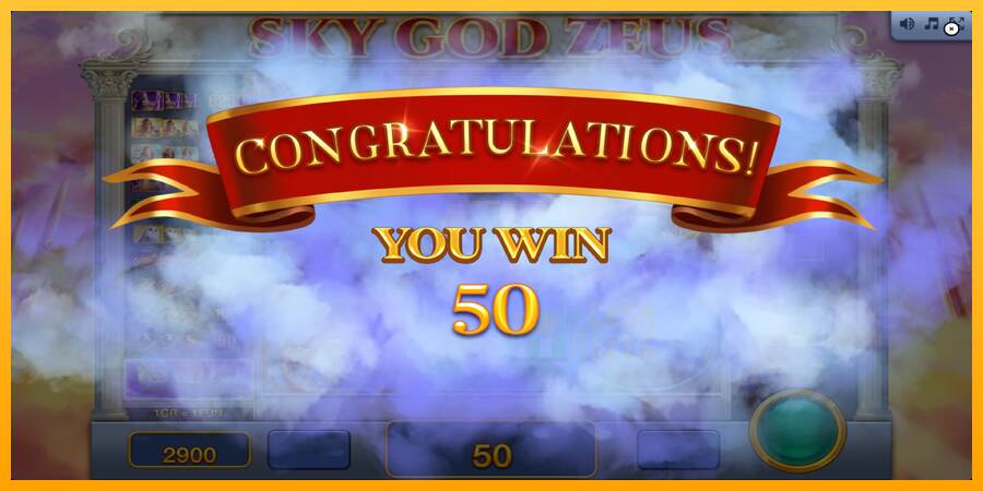 Sky God Zeus 3x3 macchina da gioco per soldi, immagine 6