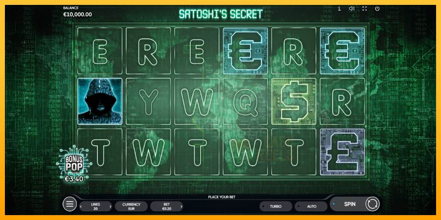 Satoshi’s Secret macchina da gioco per soldi, immagine 2