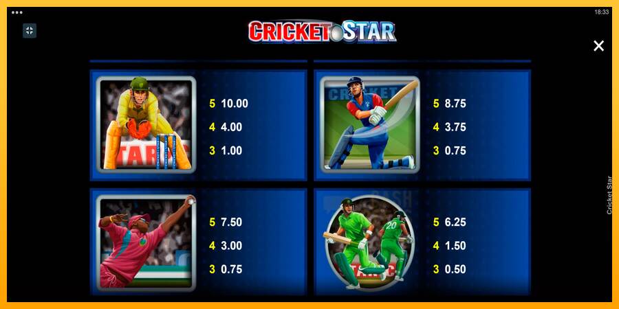 Cricket Star macchina da gioco per soldi, immagine 4