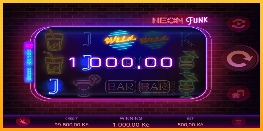 Neon Funk macchina da gioco per soldi, immagine 2