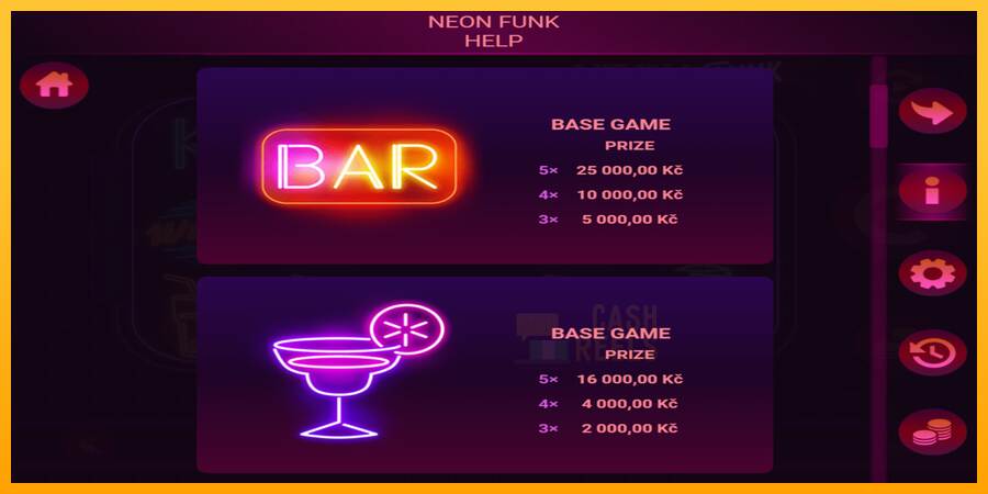 Neon Funk macchina da gioco per soldi, immagine 3