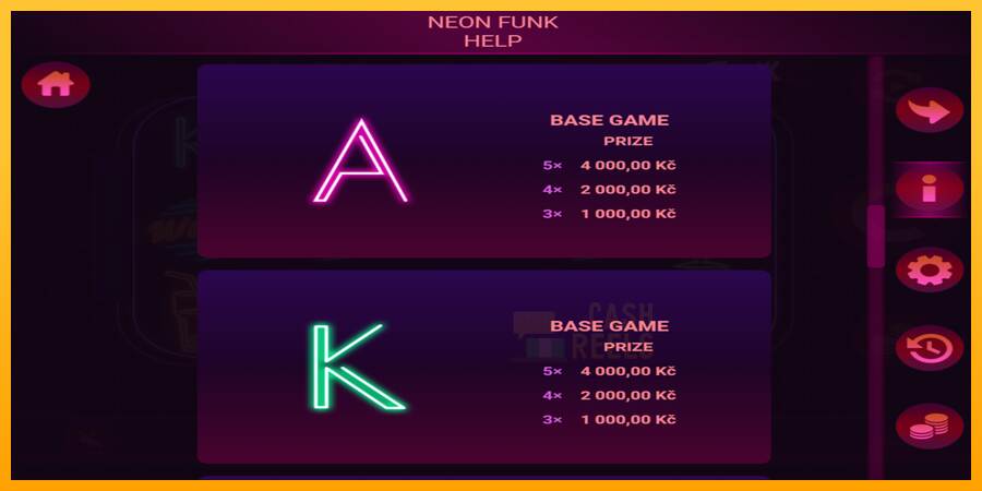 Neon Funk macchina da gioco per soldi, immagine 4