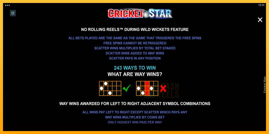 Cricket Star macchina da gioco per soldi, immagine 6