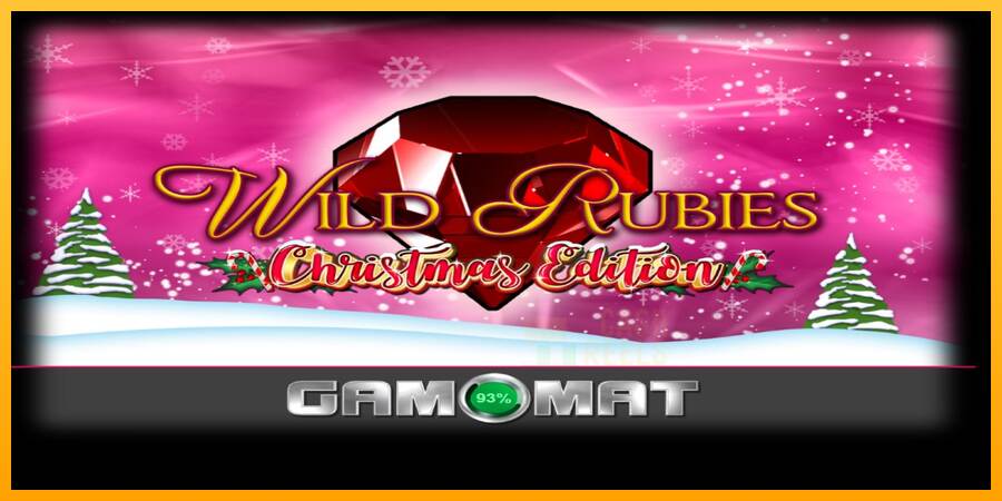 Wild Rubies Сhristmas Edition macchina da gioco per soldi, immagine 1