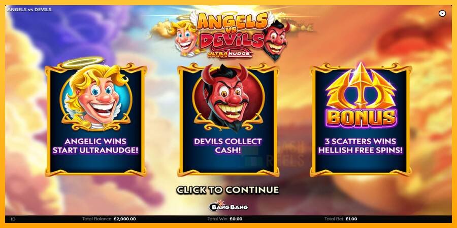 Angels vs Devils macchina da gioco per soldi, immagine 1