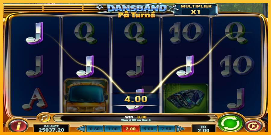 Dansband Pa Turne macchina da gioco per soldi, immagine 4