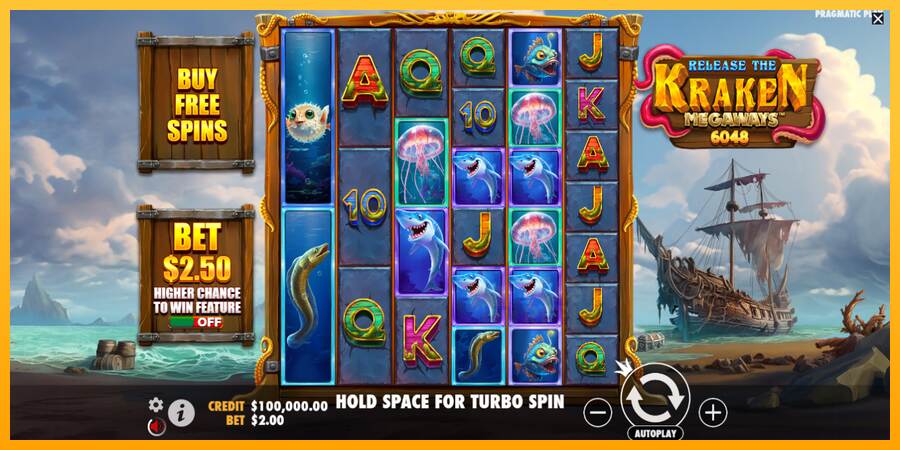 Release the Kraken Megaways macchina da gioco per soldi, immagine 2