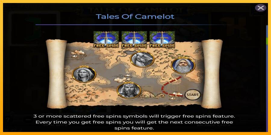 Tales of Camelot macchina da gioco per soldi, immagine 4