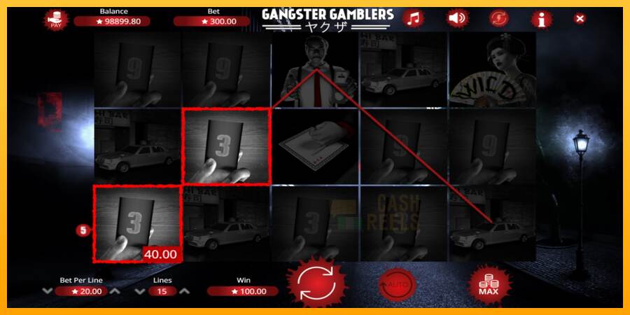 Gangster Gamblers macchina da gioco per soldi, immagine 3