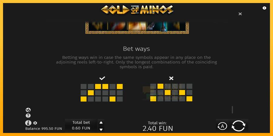 Gold of Minos macchina da gioco per soldi, immagine 7