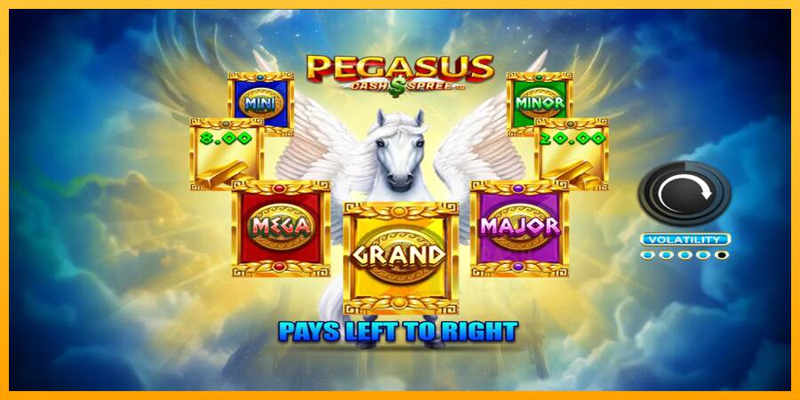 Pegasus Cash Spree macchina da gioco per soldi, immagine 1