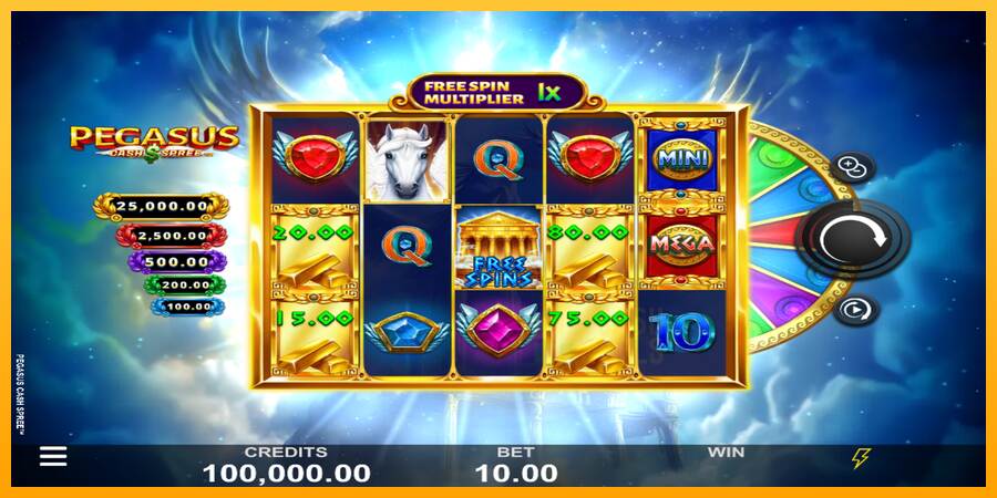 Pegasus Cash Spree macchina da gioco per soldi, immagine 2