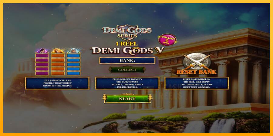 1 Reel - Demi Gods V macchina da gioco per soldi, immagine 1