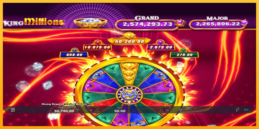 Rising Rewards King Millions macchina da gioco per soldi, immagine 3