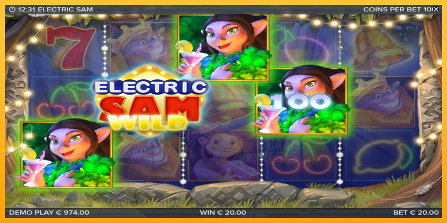 Electric Sam macchina da gioco per soldi, immagine 4