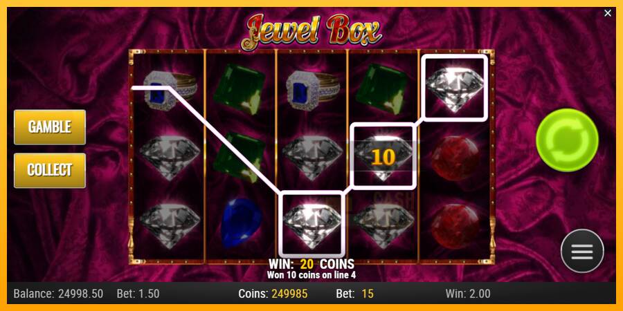 Jewel Box macchina da gioco per soldi, immagine 5