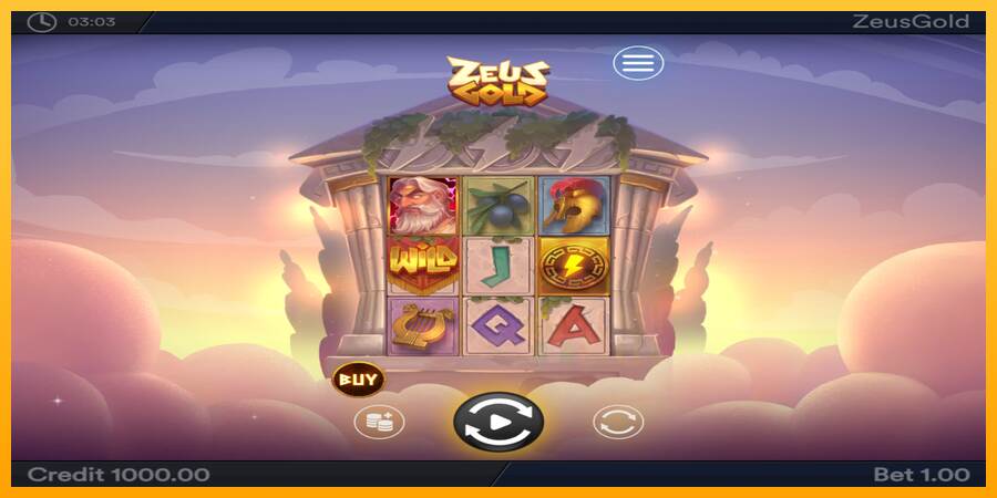 Zeus Gold macchina da gioco per soldi, immagine 2