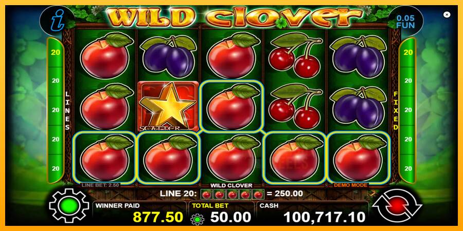 Wild Clover macchina da gioco per soldi, immagine 3