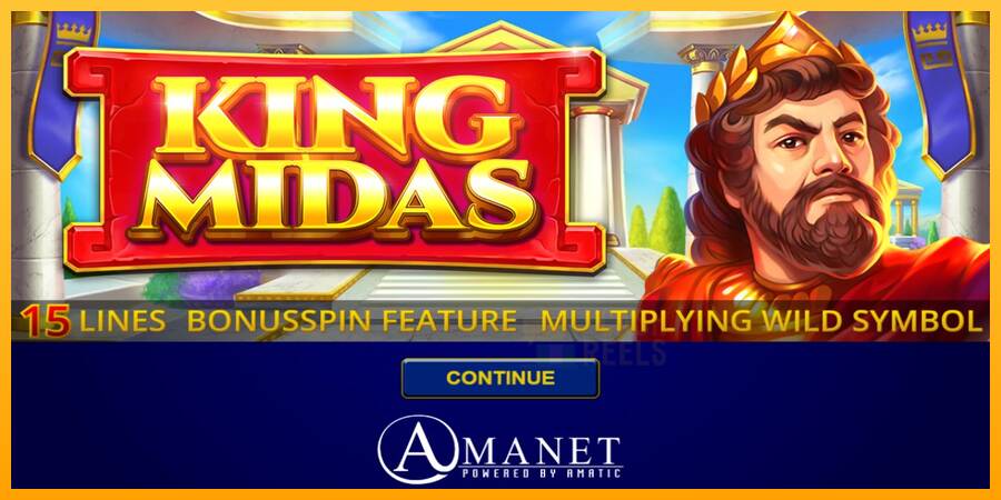 King Midas macchina da gioco per soldi, immagine 1