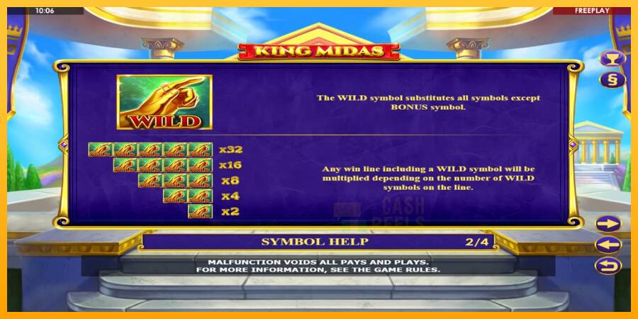 King Midas macchina da gioco per soldi, immagine 5