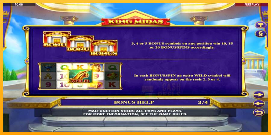 King Midas macchina da gioco per soldi, immagine 6