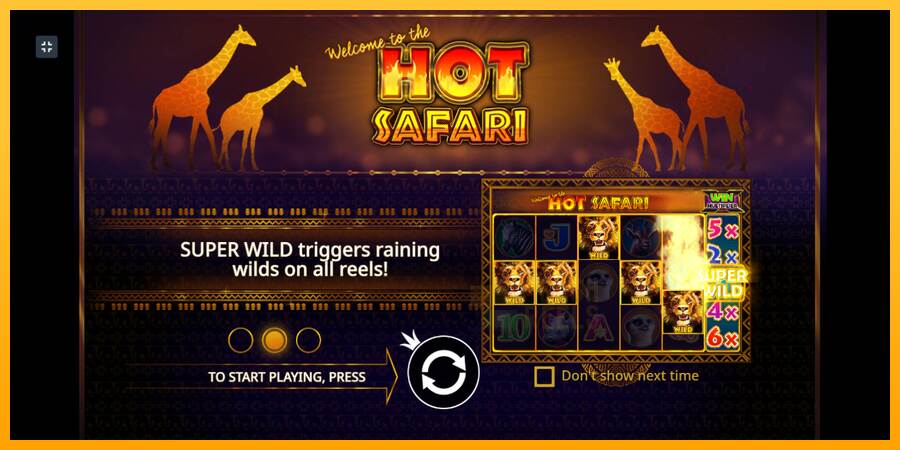 Hot Safari macchina da gioco per soldi, immagine 1