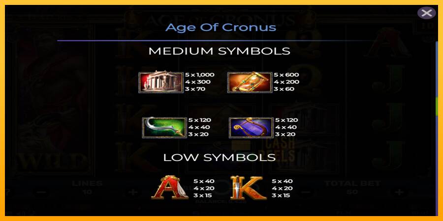 Age of Cronus macchina da gioco per soldi, immagine 6