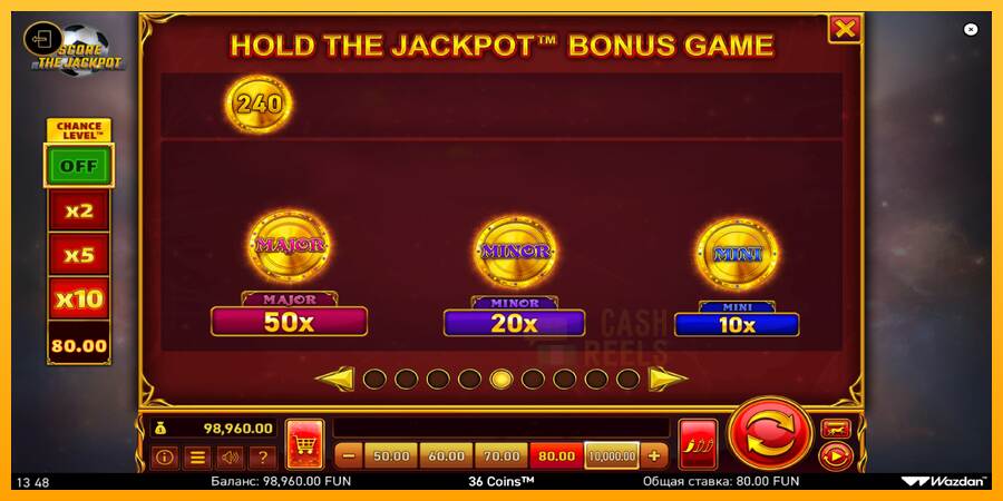 36 Coins Score The Jackpot macchina da gioco per soldi, immagine 7