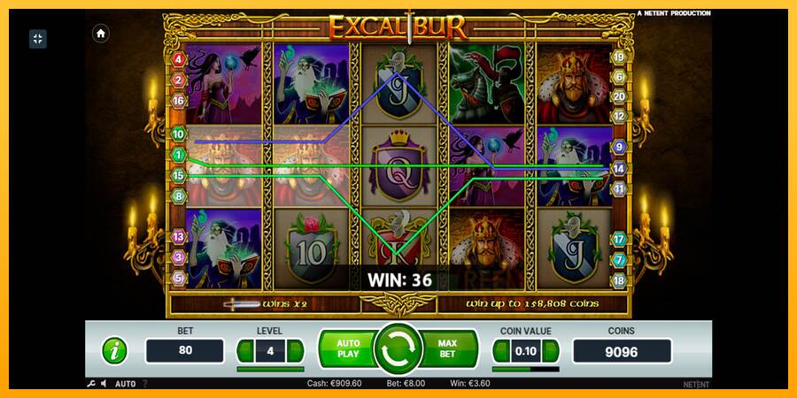 Excalibur macchina da gioco per soldi, immagine 5