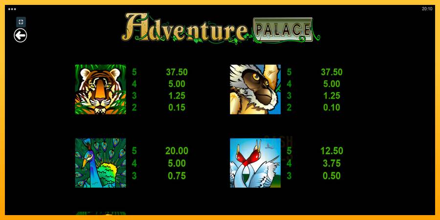 Adventure Palace macchina da gioco per soldi, immagine 7