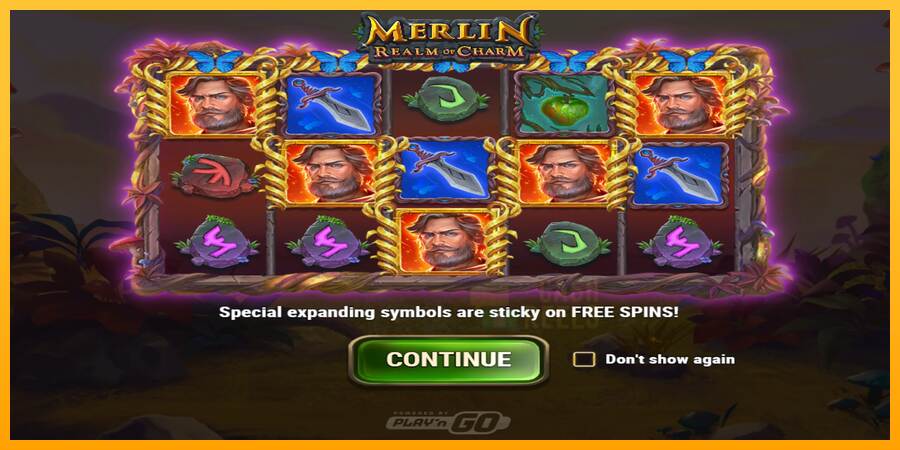 Merlin Realm of Charm macchina da gioco per soldi, immagine 1