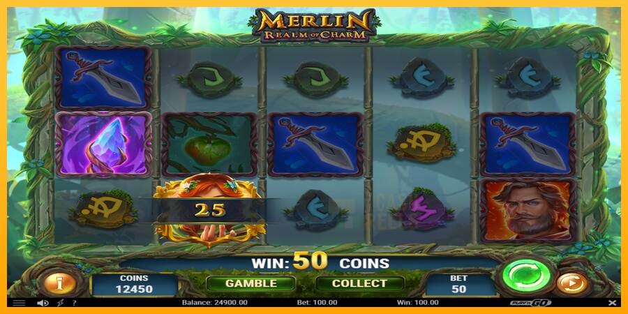 Merlin Realm of Charm macchina da gioco per soldi, immagine 3