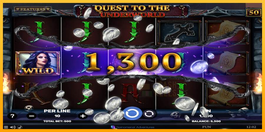 Quest To The Underworld macchina da gioco per soldi, immagine 3