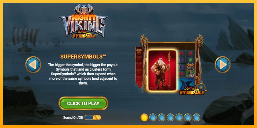 Mighty Viking macchina da gioco per soldi, immagine 1