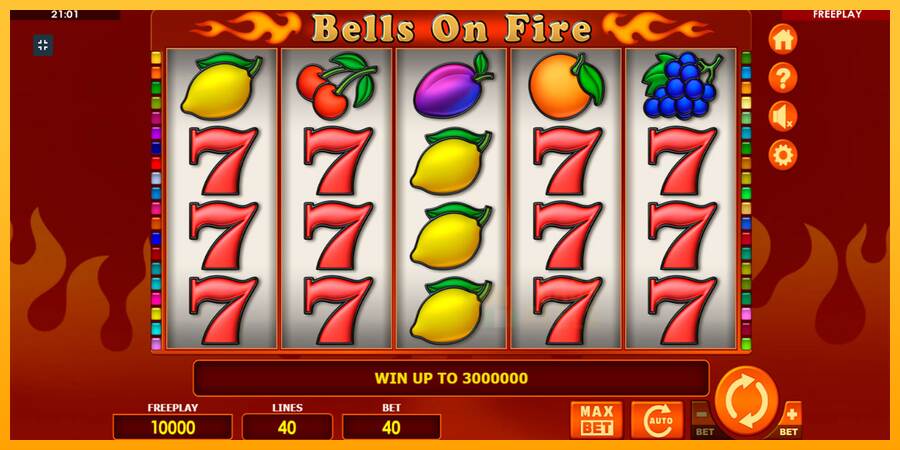 Bells on Fire macchina da gioco per soldi, immagine 1