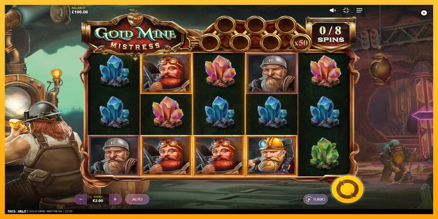 Gold Mine Mistress macchina da gioco per soldi, immagine 2