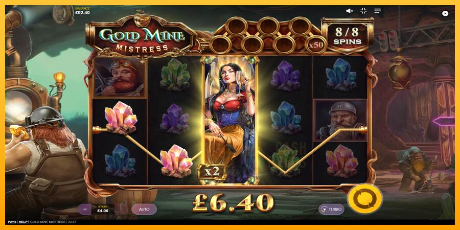 Gold Mine Mistress macchina da gioco per soldi, immagine 4