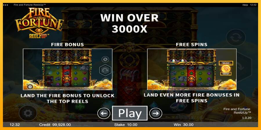 Fire and Fortune ReelzUp macchina da gioco per soldi, immagine 5