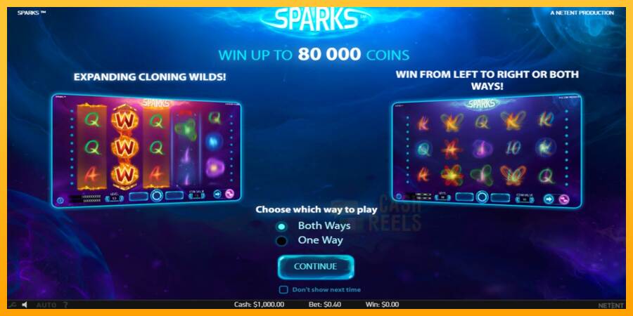 Sparks macchina da gioco per soldi, immagine 1