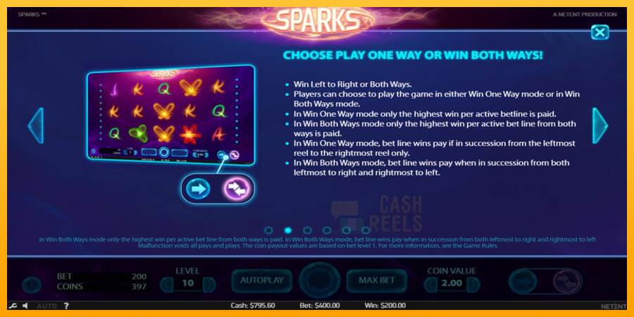 Sparks macchina da gioco per soldi, immagine 5