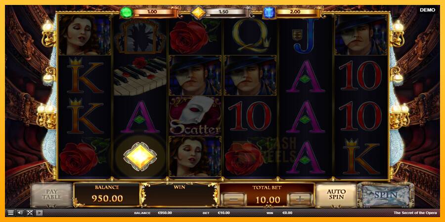 The Secret of the Opera macchina da gioco per soldi, immagine 4