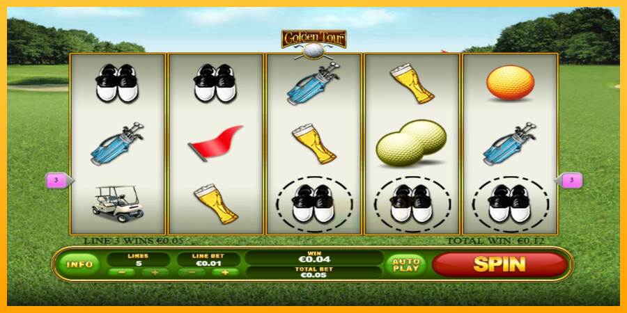 Golden Tour macchina da gioco per soldi, immagine 1