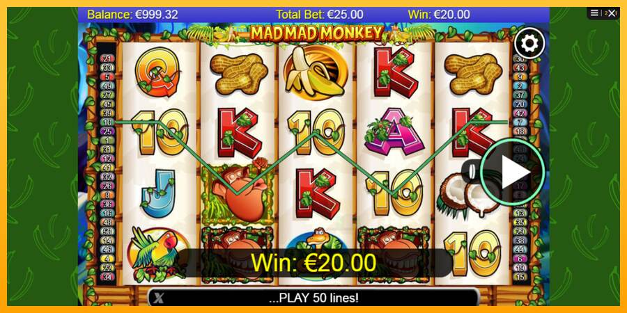 Mad Mad Monkey macchina da gioco per soldi, immagine 2