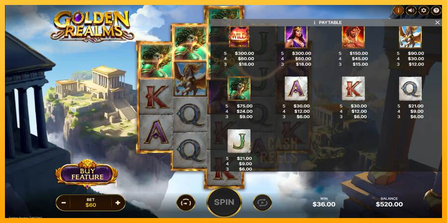 Golden Realms macchina da gioco per soldi, immagine 5