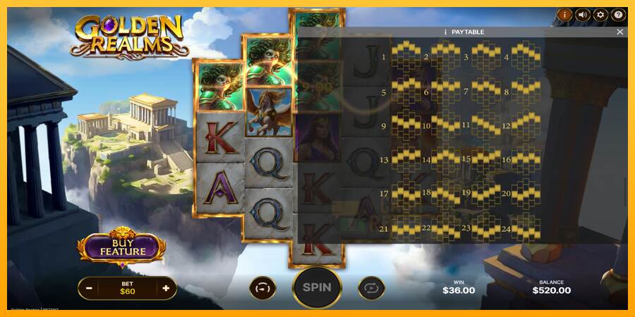 Golden Realms macchina da gioco per soldi, immagine 7